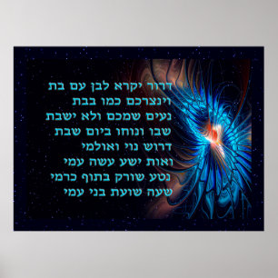 Poster Dror Yikra - Ele Proclamará Liberdade