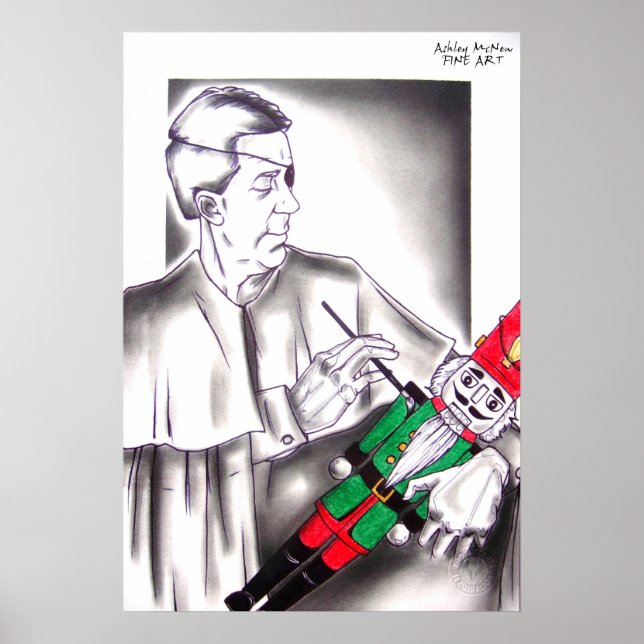 Pôster Drosselmeyer do Balé Nutcracker (Frente)