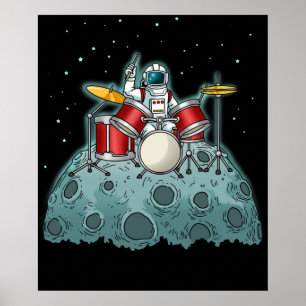 Poster Drummer Kids Drummer Pressiona Drummer