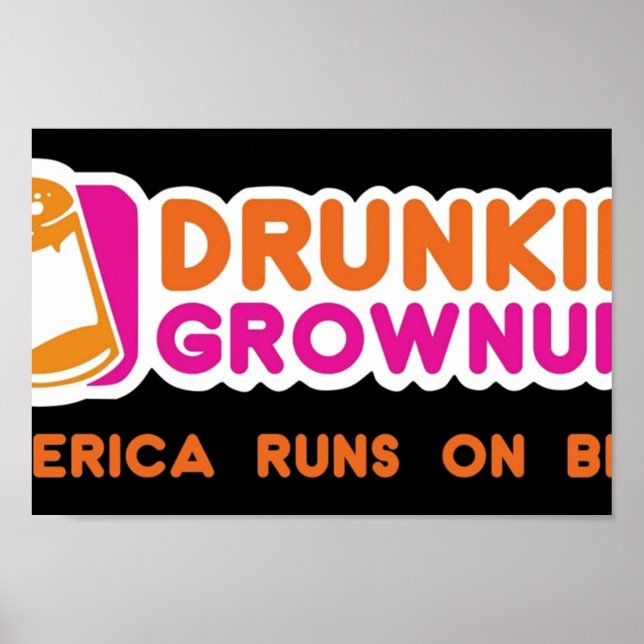 Poster Drunkin Growth America Version (Frente)