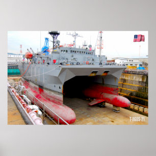 Poster DRY DOCK! - Navios Navais dos EUA