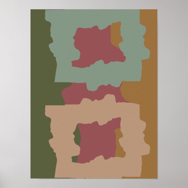 Poster DRY TREE TRUNK by Masanser Pixelat (Frente)