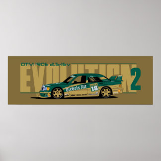 Poster DTM 190E 2,5-16v