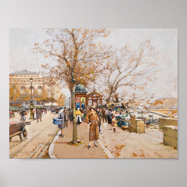 Poster Du Chatelet Em Paris Eugene Galien-Laloue (Frente)