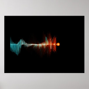 Pôster Dualidade de Onda de Partículas