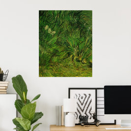 Pôster Duas Borboletas Brancas de Vincent van Gogh