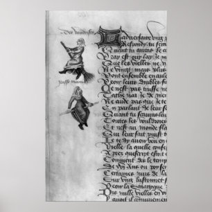 Poster Duas bruxas 'das damas de Le Campeão DES