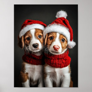Poster Duas Cópias de Natal