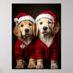 Poster Duas Cópias de Natal