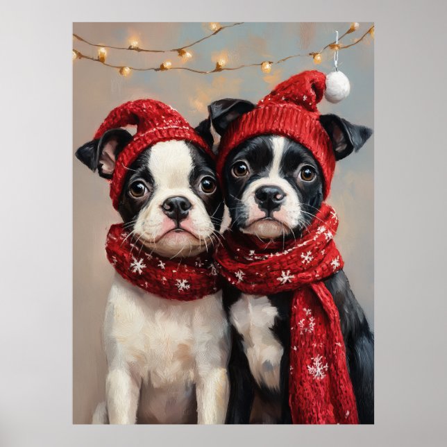 Poster Duas Cópias de Natal (Frente)