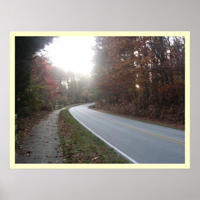 Poster Duas Estradas Divergem.... (Frente)