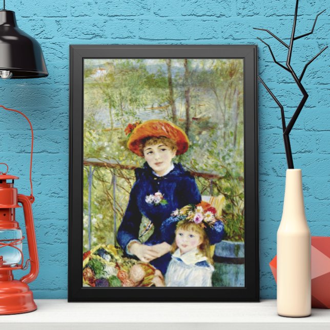Poster Duas Irmãs (No Terraço) De Pierre Renoir (Criador carregado)