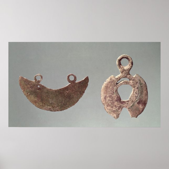 Pôster Duas lâminas, do cemitério Hallstatt (Frente)