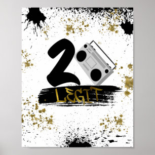 Poster Duas Legendas para Sair do Aniversário