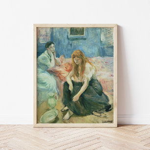 Poster Duas Meninas   Berthe Morisot