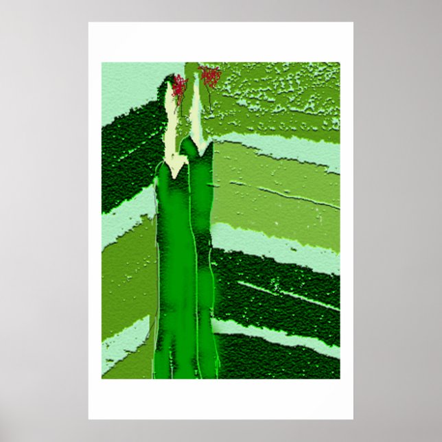 Poster Duas Mulheres Verdes (Frente)
