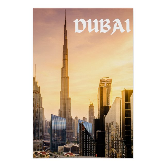 Pôster Dubai  (Frente)