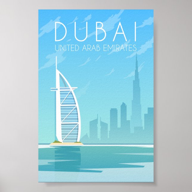Poster Dubai (Frente)