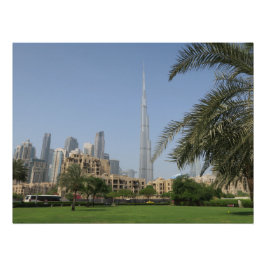 Pôster Dubai Emirados Árabes Unidos