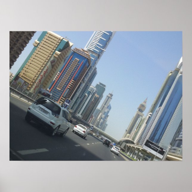 Pôster Dubai High, EAU (Frente)