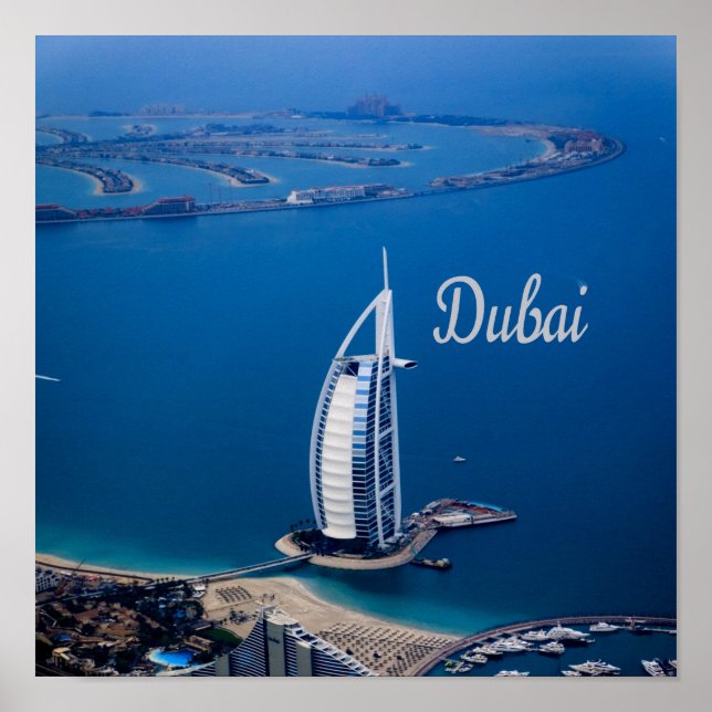 Poster Dubai UAE Burj Al Arab (Frente)
