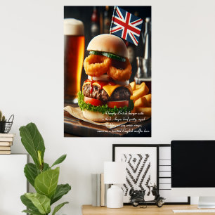 Poster Dublin Delight Burger 24x36