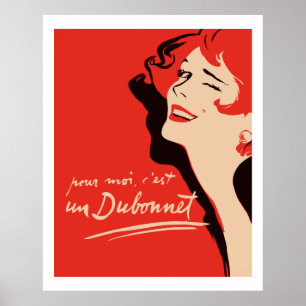Pôster Dubonnet (anúncios franceses do vintage)