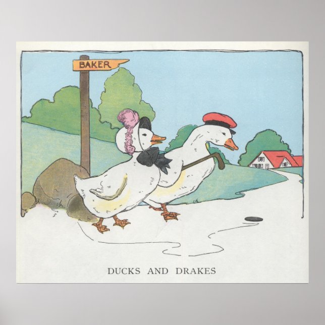 Poster Ducks and Drakes (Frente)