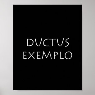 Poster Ductus exemplo