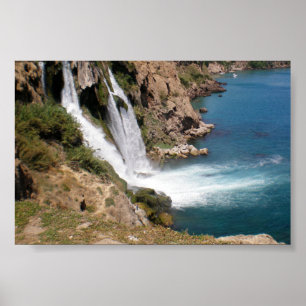 Poster Duden (Antalya), cascata turca