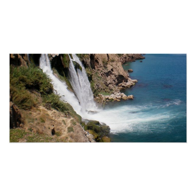Pôster Duden (Antalya), cascata turca (Frente)