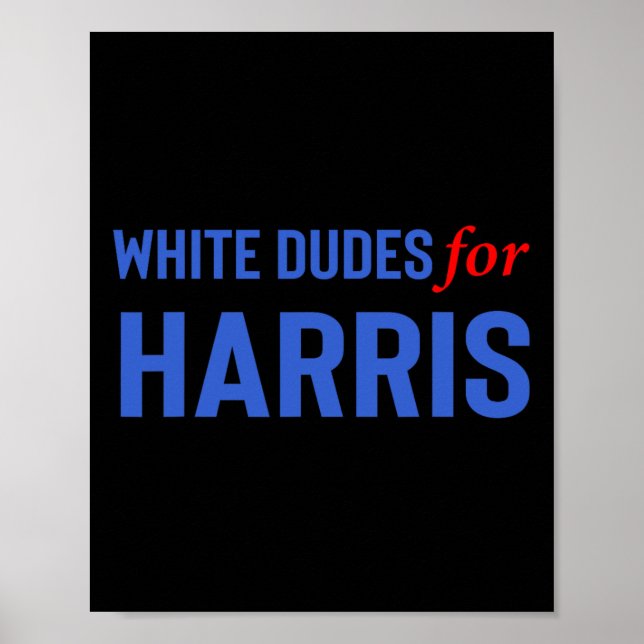 Poster Dudes Para Kamala Harris 10 (Frente)