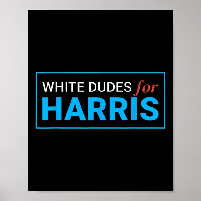 Poster Dudes Para Kamala Harris 12 (Frente)