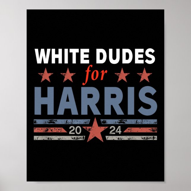 Poster Dudes Para Kamala Harris 5 (Frente)