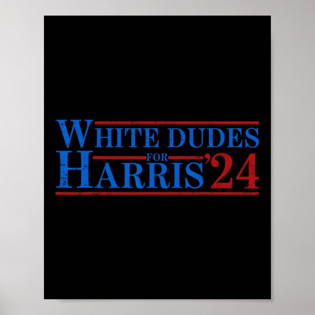 Poster Dudes Para Kamala Harris 7 (Frente)