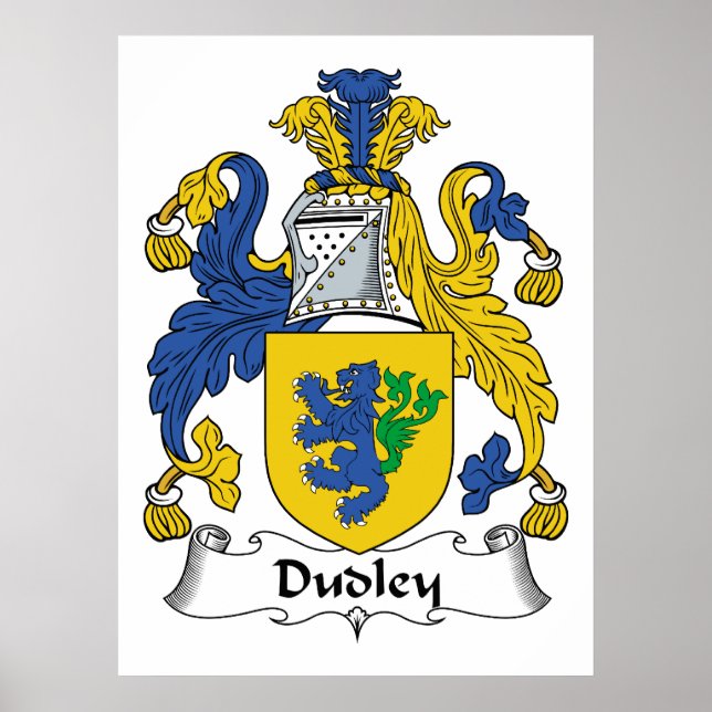Poster Dudley Family Crest (Frente)
