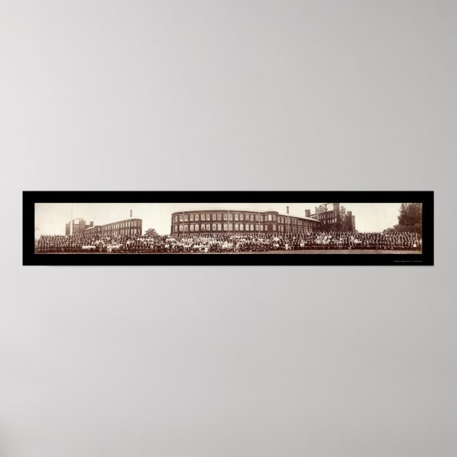 Poster Dueber Hampden Canton Foto 1913 (Frente)