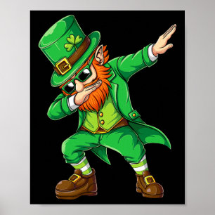 Poster Duende do Dabbing Presentes Engraçados Homens Cria