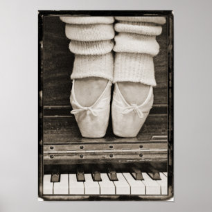 Poster Dueto do balé do piano pequeno