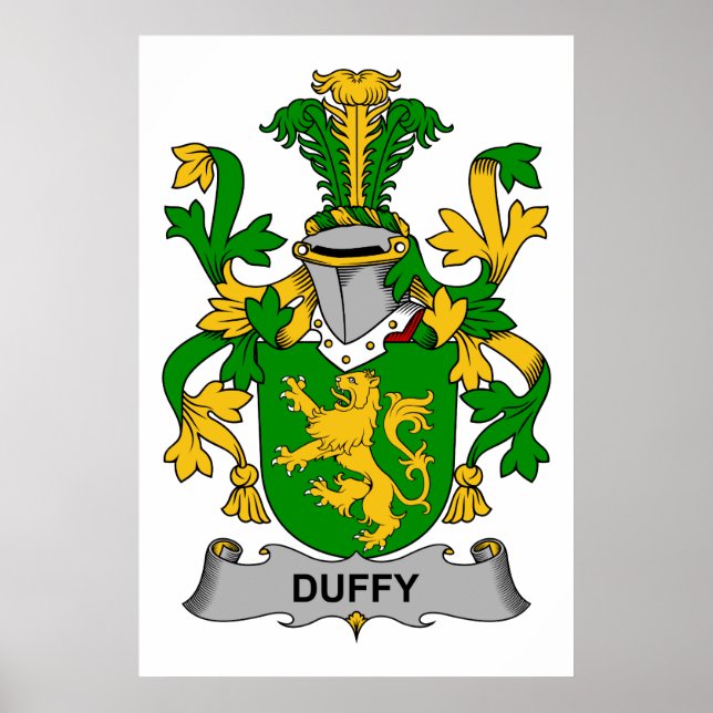 Pôster Duffy Family Crest (Frente)