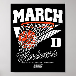 Poster Duke Sketll - 2025 Loucura de Março Sketll - Ncaa