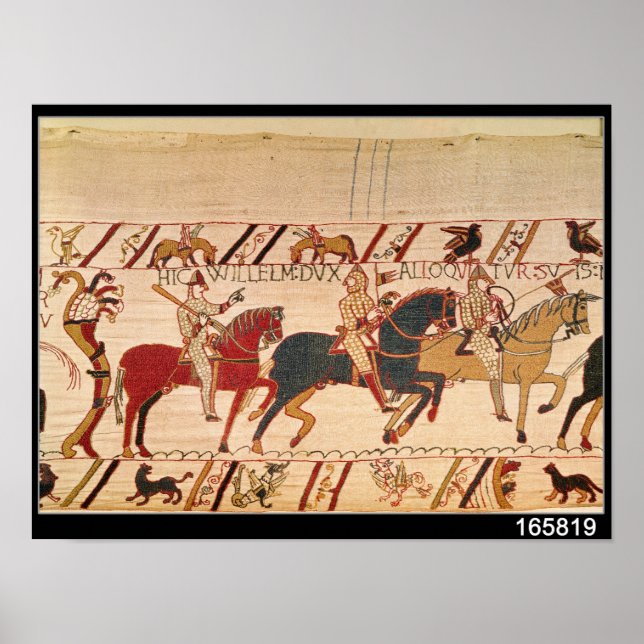 Poster Duke William exhorts his troops (Frente)