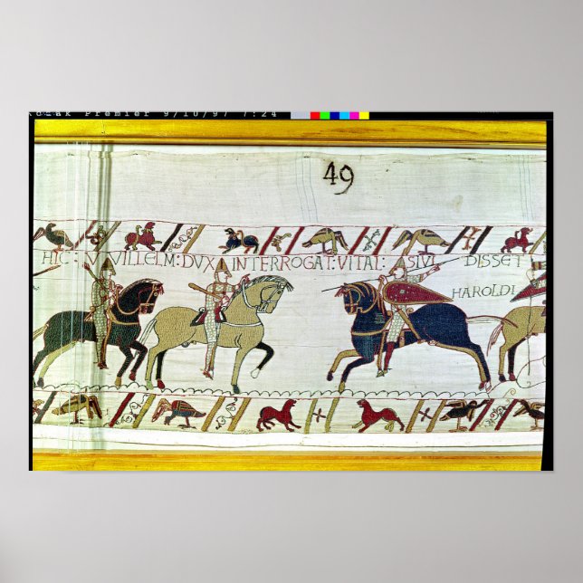 Pôster Duke William pergunta Vital (Frente)