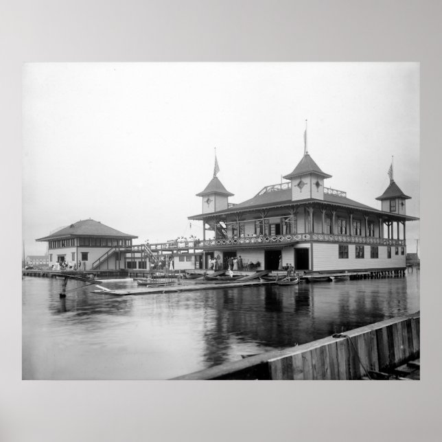 Poster Duluth Boat Club: 1906 (Frente)