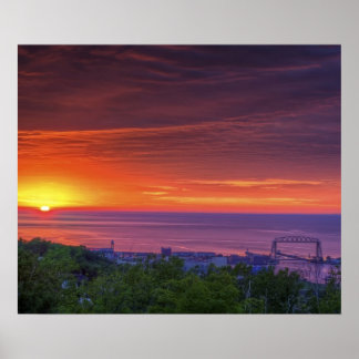 Pôster Duluth Sunrise