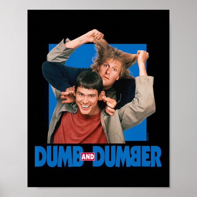 Poster Dumb E Dumber - Lloyd Christmas E Harry Dunne (Frente)