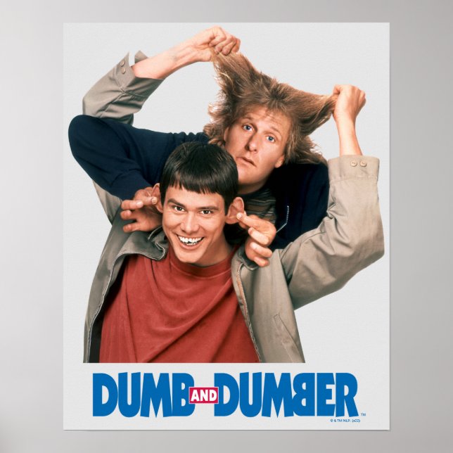 Poster Dumb e Dumber | Lloyd e Harry (Frente)