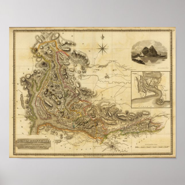 Pôster Dumbartonshire (Frente)