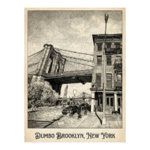 DUMBO Brooklyn Nova York — Ponte Icônica