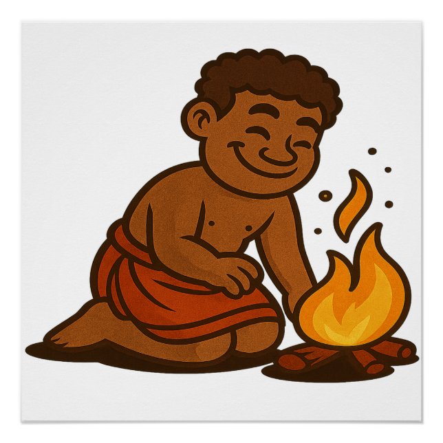 Pôster Dumi Fire Keeper (Frente)